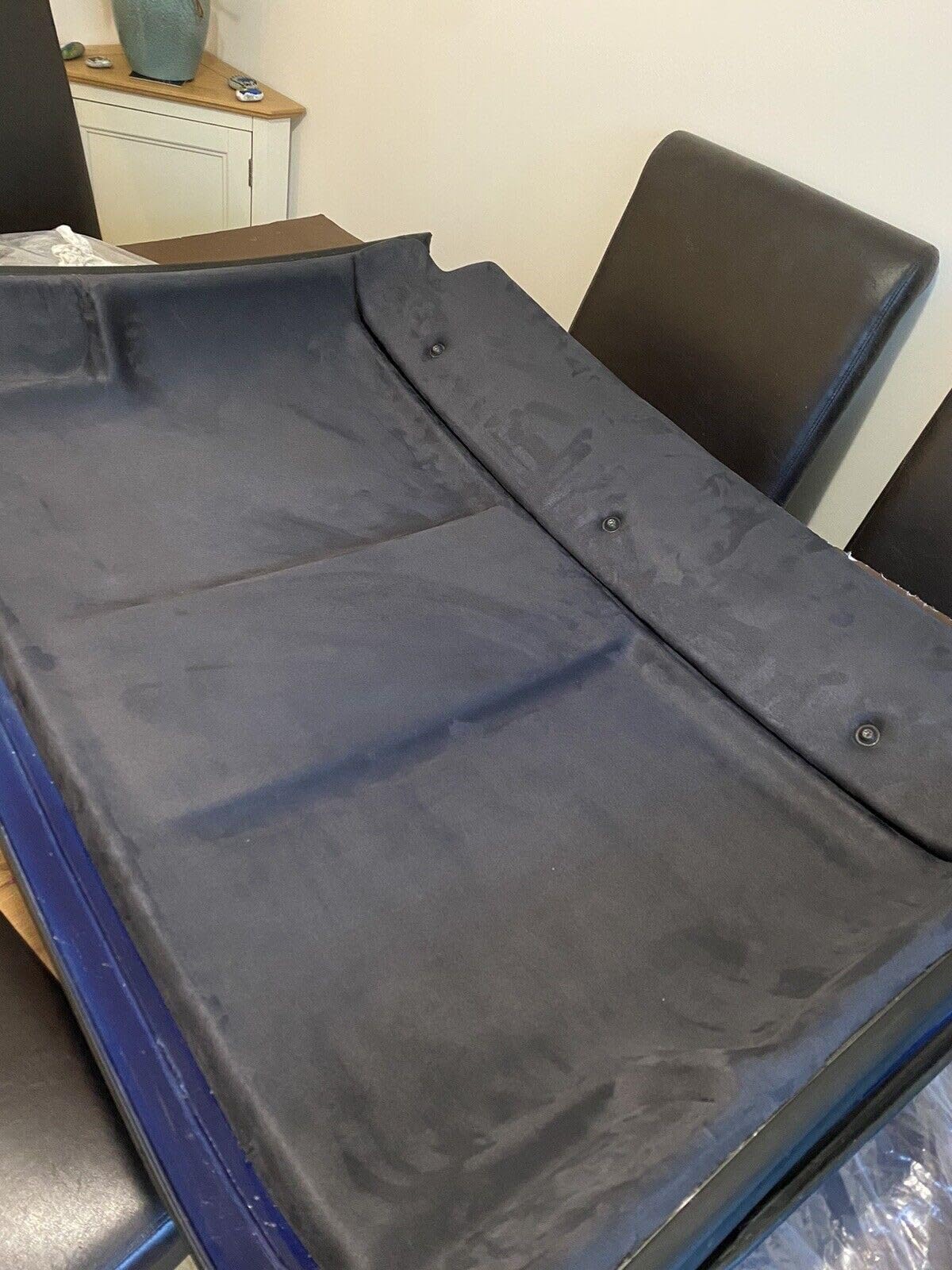 Węgiel drzewny w stylu Alcantara Podsufitka 3 mm z pianki/scrim, rozciągliwy spandeks, zamszowa tkanina - idealna do podsufitki samochodu, wykończenia i wyposażenia wnętrz, pasuje do furgonetki i