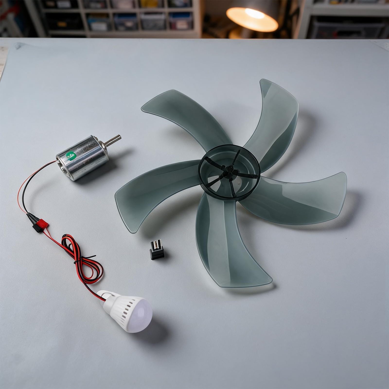 Kit di turbina eolica fai da te 12V 80W con progetti di modello a