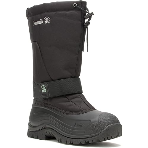 Kamik Greenbay 4 Men's Winter Boot - Insulated Snow Footwear - Waterproof Boots for Men - All-Terrain Winter Shoes