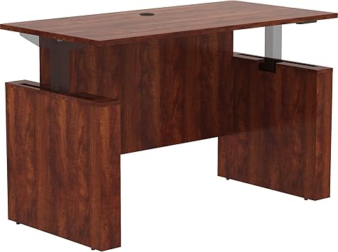 Lorell Essentials 60" Sit-To-Stand Desk Shell - Thumbnail 5