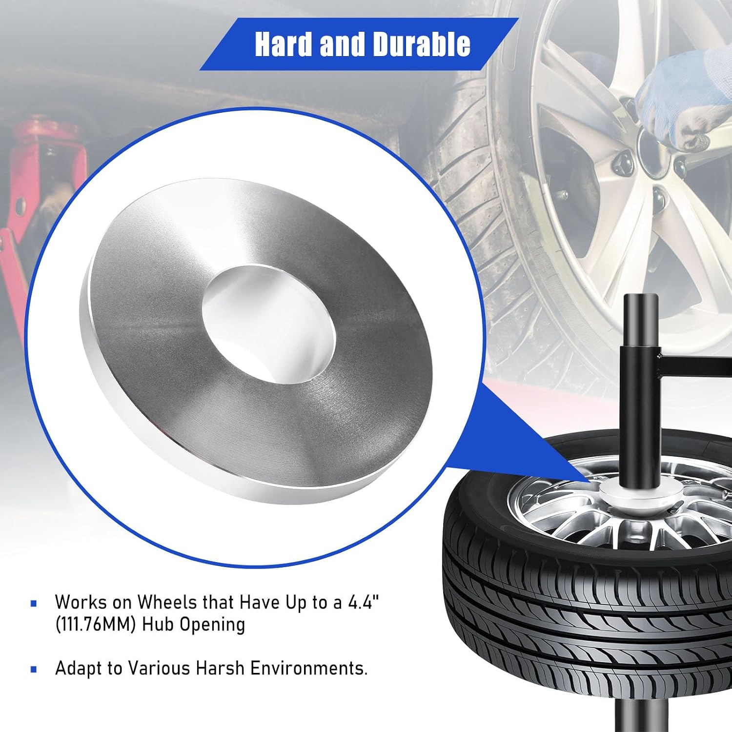 Creative.C Manual Tire Changer Centering Cone for 1.67" Diameter Center