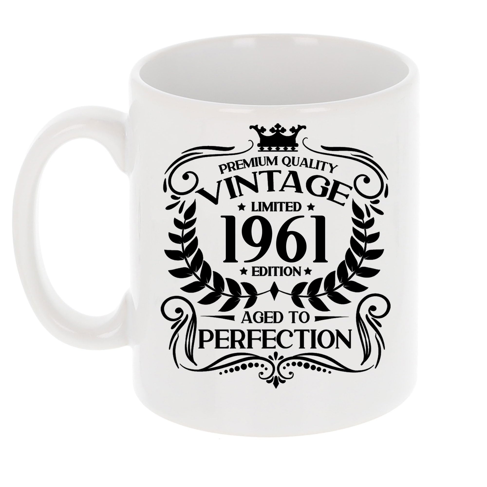 Always Looking Good 65th Birthday Gift for Men Vintage 1961 Aged to Perfection Mug Gift for Coffee Lovers Tea Cup Present for 65 Year Old 11oz Coffee Mug Funny Novelty Mug Gift for Men or Women