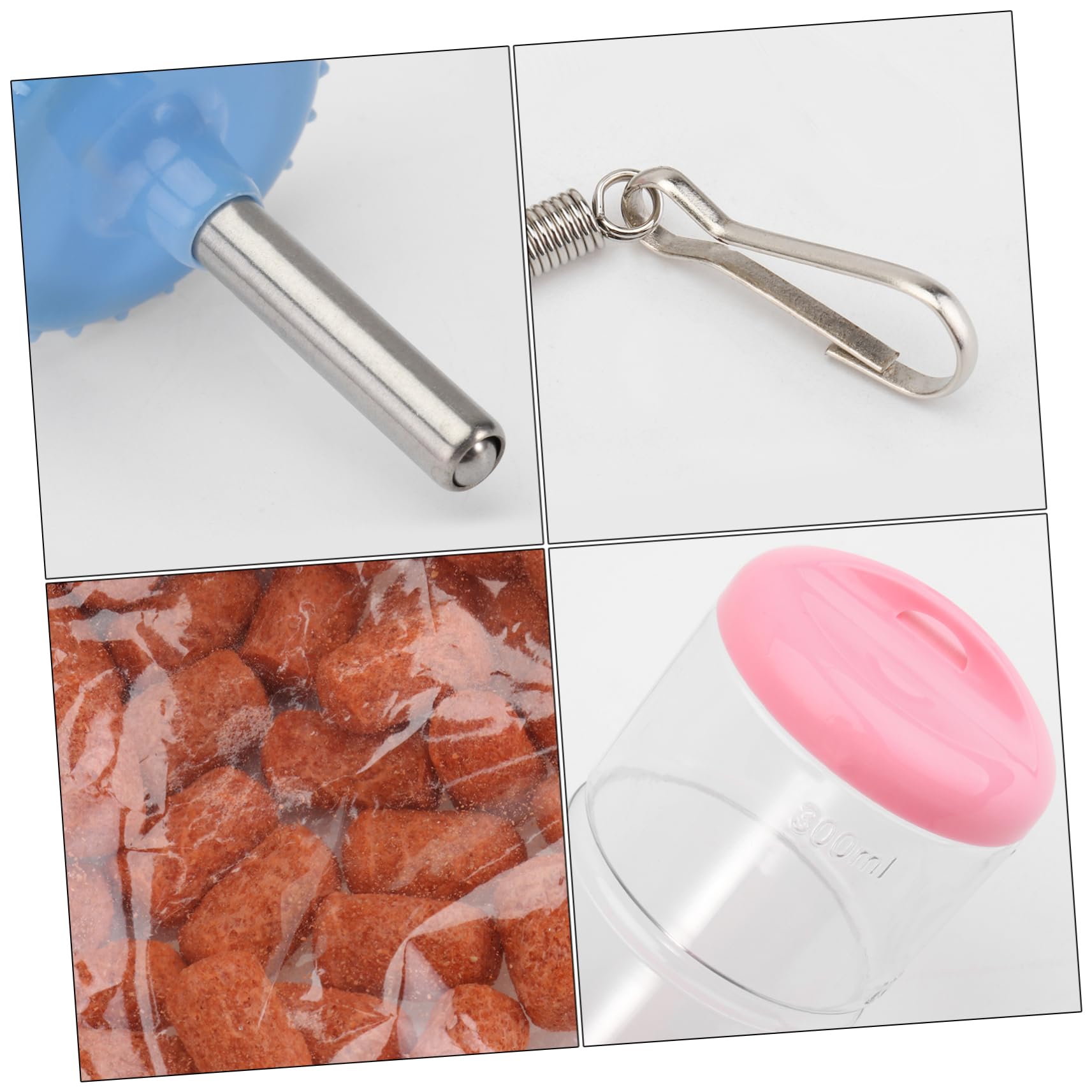 FRCOLOR 6pièces Distributeur Eau pour Animaux Abreuvoir Étanche pour Rongeurs Tube Transparent Design Pratique pour Hydratation Facile