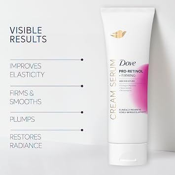Dove Body Cream Serum Pro-Retinol + Firming Lotion for Firmness 8oz