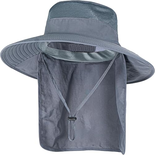 Sun fishing-hat, Dark Grey