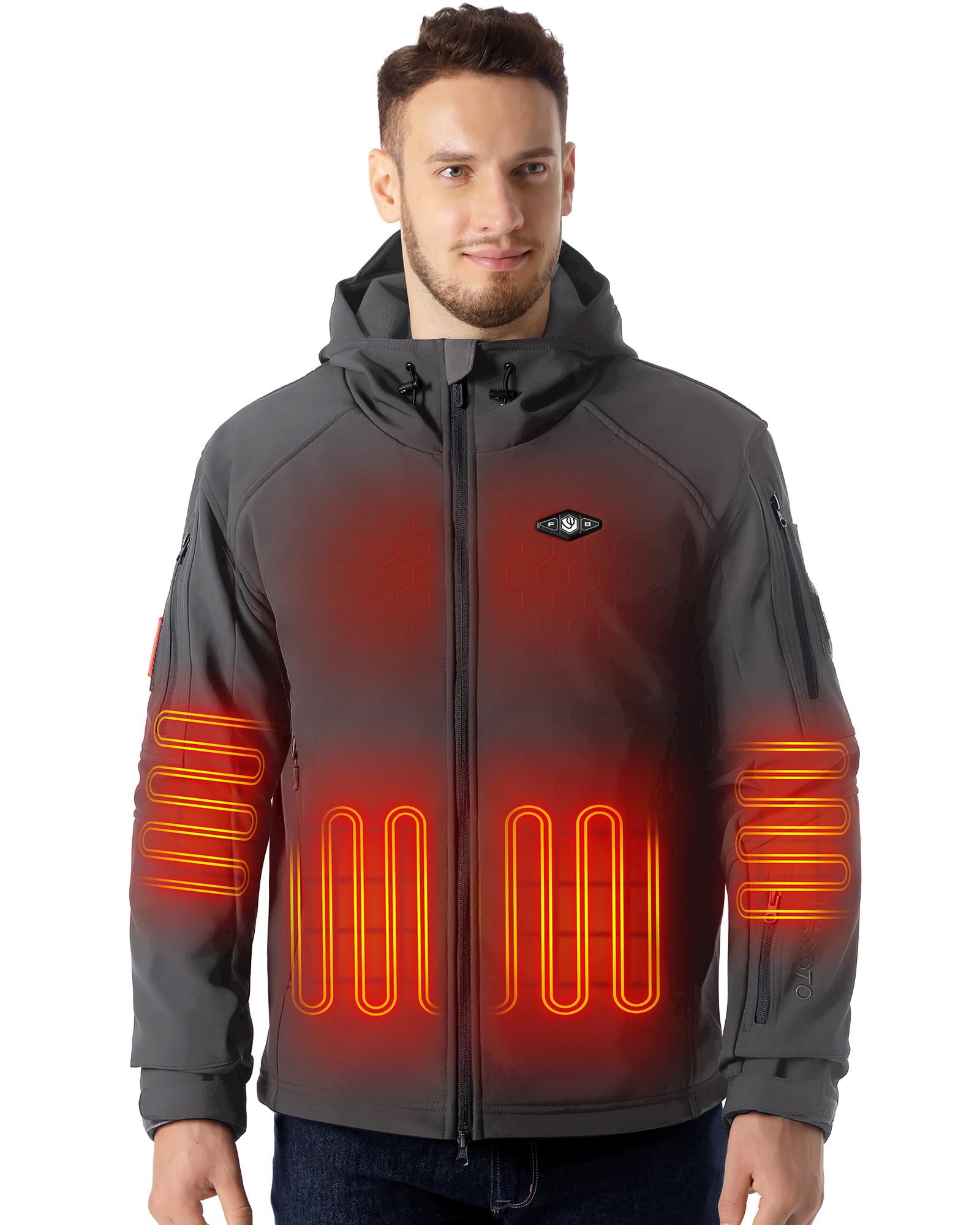 WASOTO Heated Jacket for Men