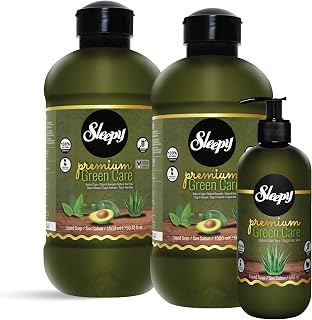 Sleepy Premium Green Care Serisi Sıvı Sabun 500 ml + 2x1500 ml