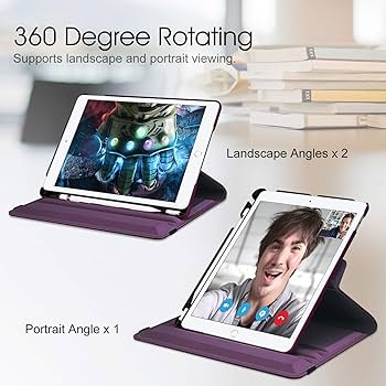 Amazon.com: Fintie Rotating Case for iPad 9th Generation