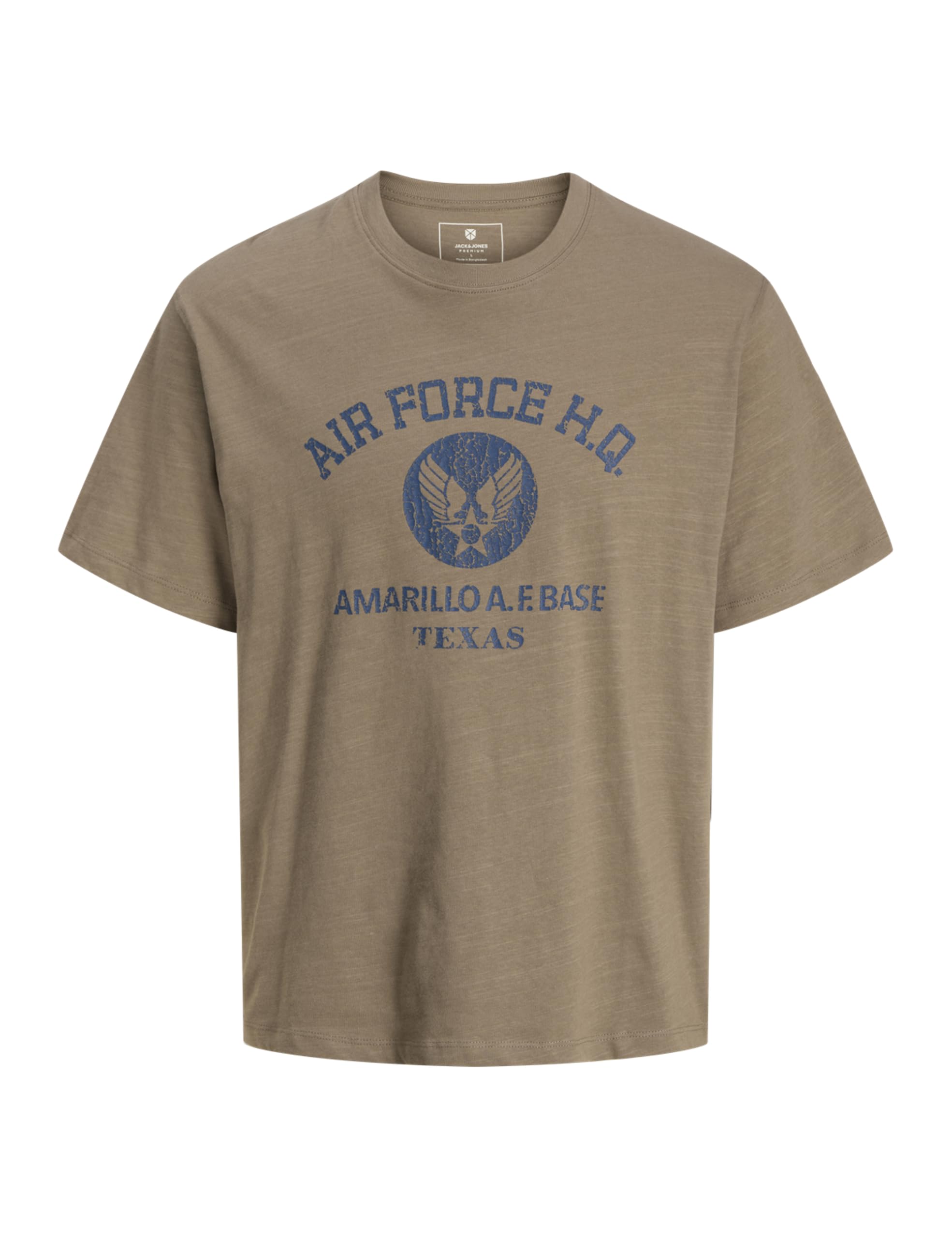 JACK & JONES Jprblupete Ss Tee, Brindle, XL