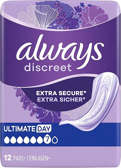 Always Discreet Adult Incontinence Pad Maxi Pad 9D FFU