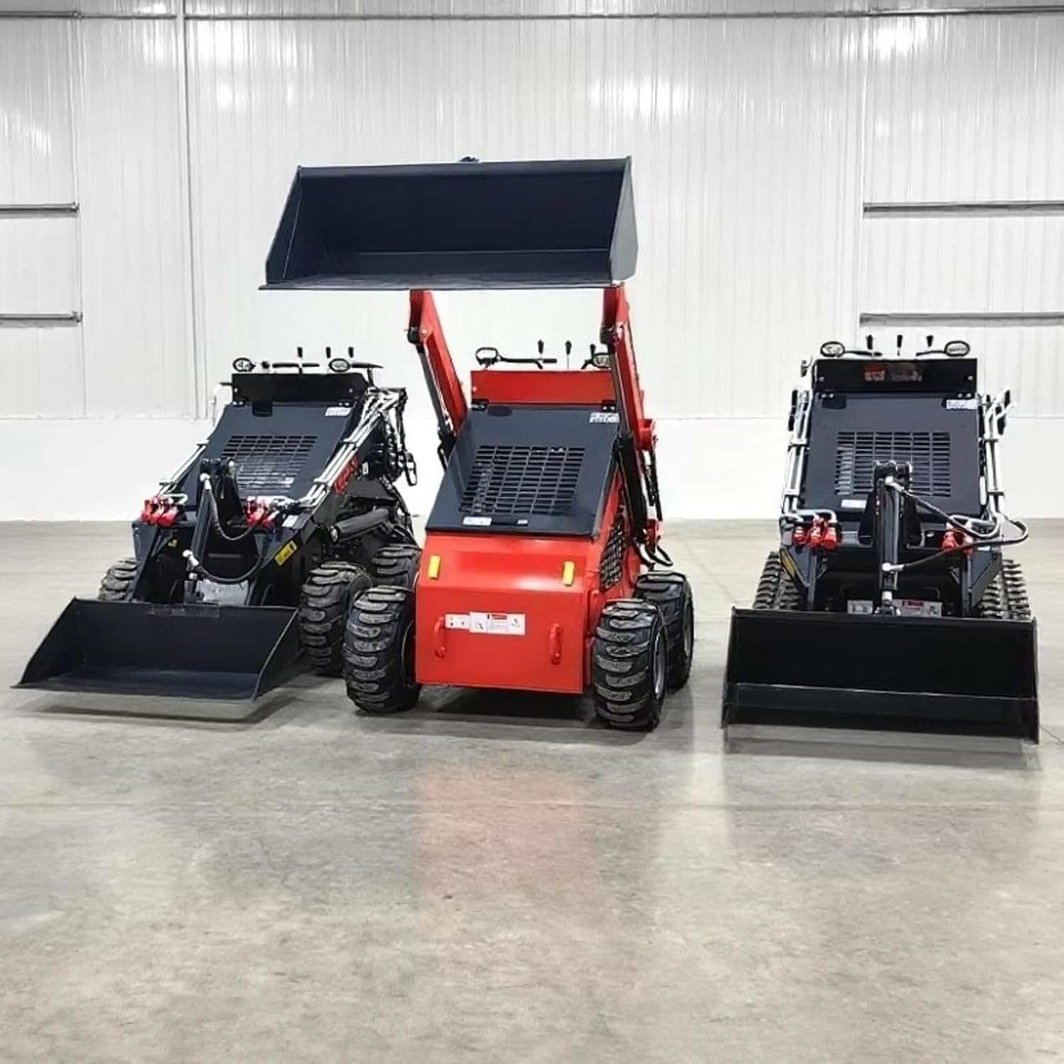 Crawler Skid Steer Loader Track Loaders Wheel Loaders Mini Dumper for Indoor Demolition Warehouse Handling & Greenhouse Work