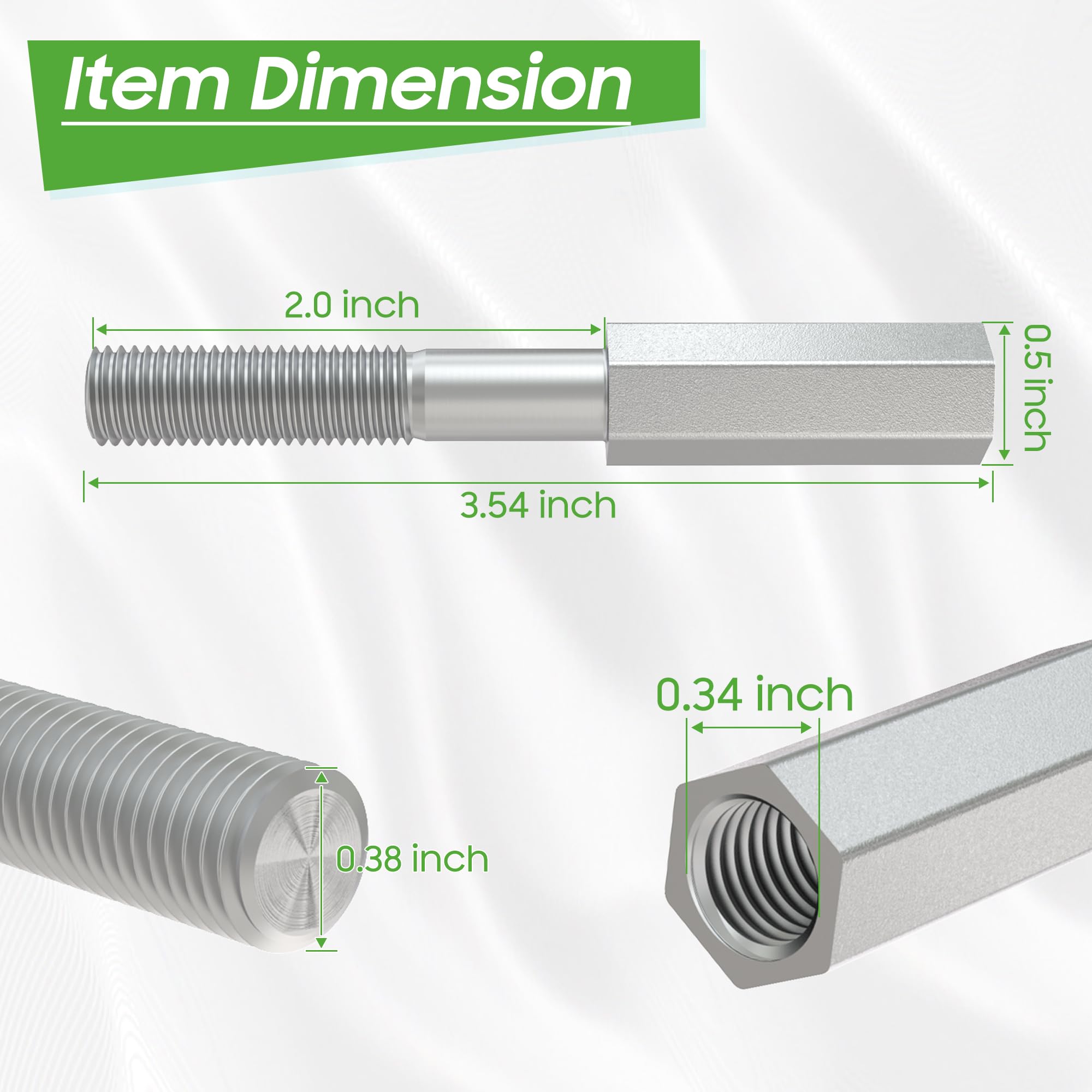 Amazon.com: 10L0L Golf Cart Shock Absorber Extension Rod For EZGO