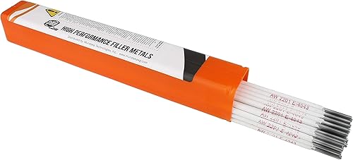 SÜA - Varilla de electrodo de palo de aluminio E4043 18 "x 14" - (1 libra)