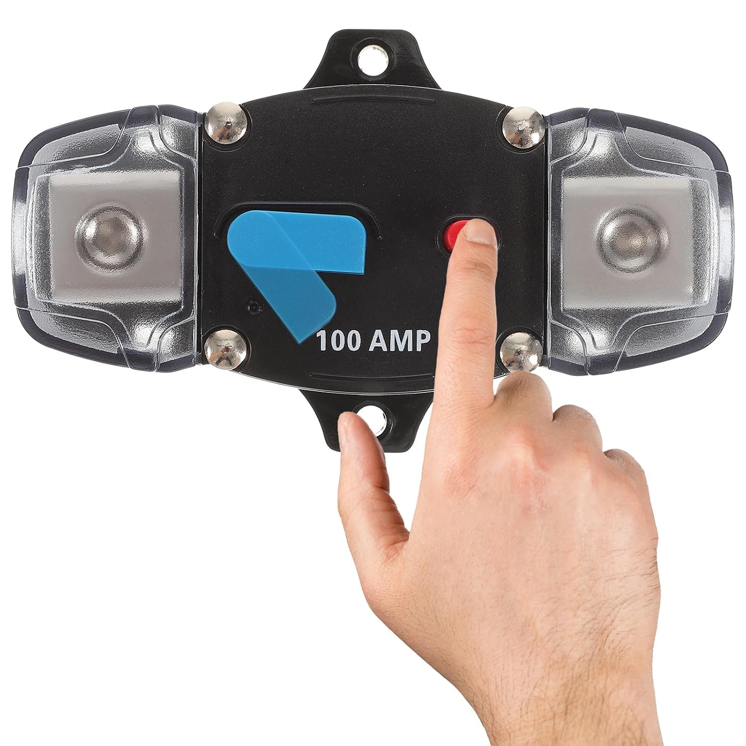 100 Amp Manual Reset Circuit Breaker for Car Boat Rv Marine Use Automotive Replacement Switch
