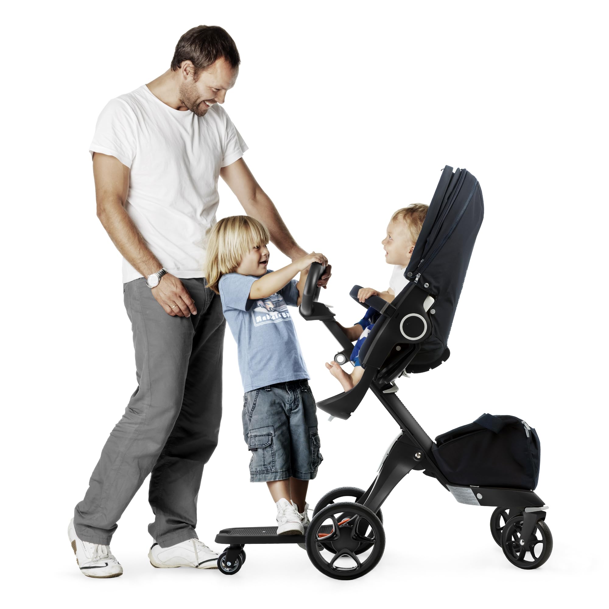 stokke xplory skateboard - Black - Enables your little one to take part in the walk near their brother or sister FULL CUSTOM HELMET Cobra Commander Retaliation helmet Size:3/16