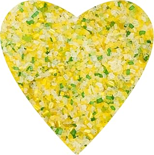 COOL MOM SPRINKLES Yellow Pina Colada Cocktail Sugar Medley (4 oz.) – Themed Sugar for Decorating Glass Rims, Cakes, Cupcakes, Cookies & Desserts – Mixed in the USA/Gluten-Free