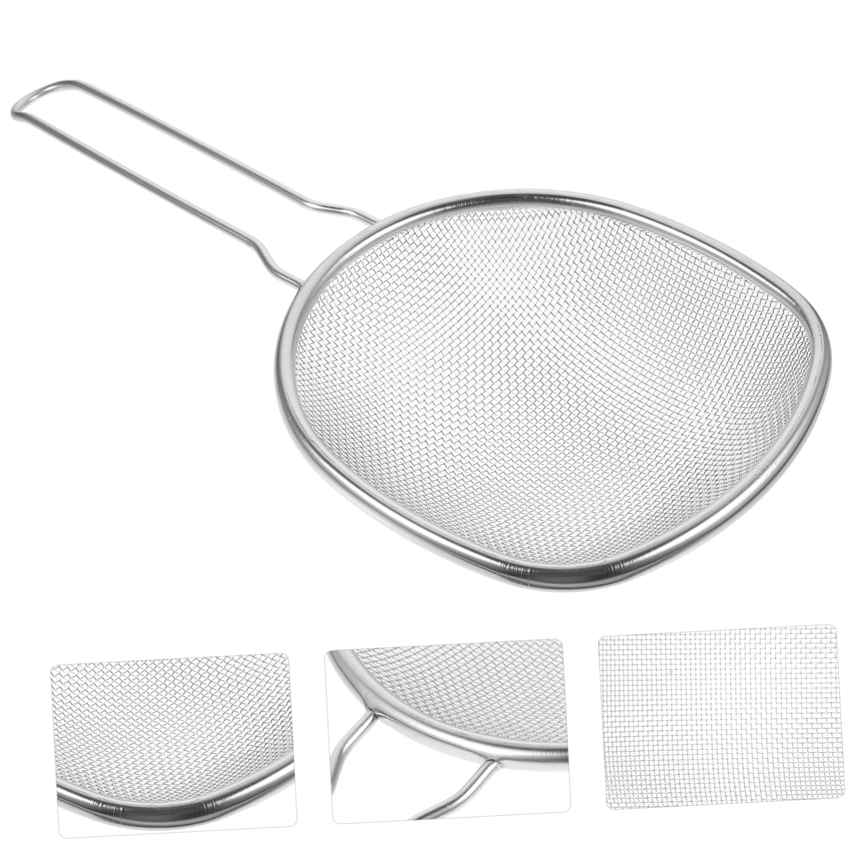 Colador de Malla Fina de Acero Inoxidable: una Herramienta de Cocina versátil para Colar, tamizar y filtrar