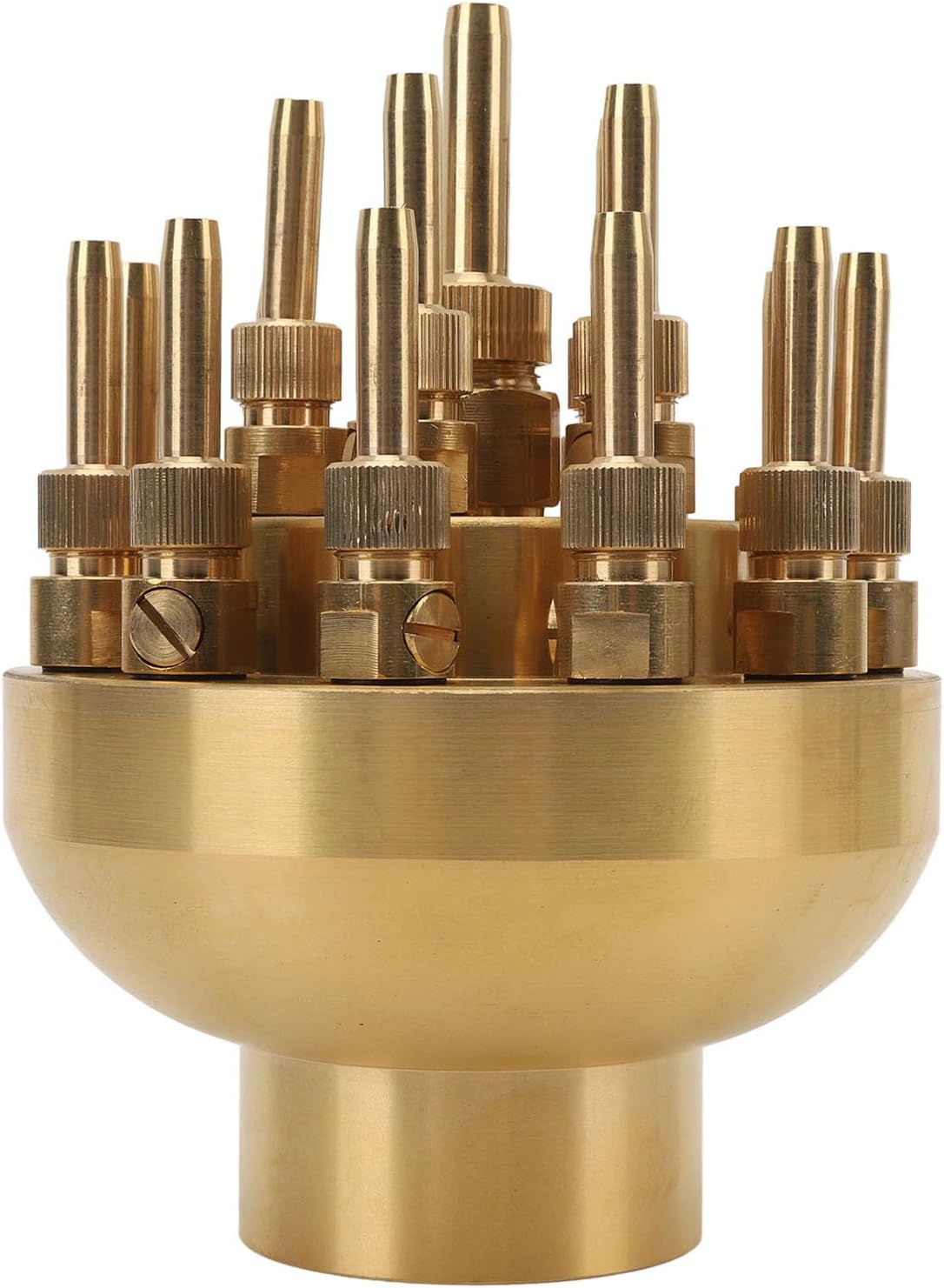 3 Tier Adjustable Column Water Sprinkler, Brass Fountain Nozzle for Garden, Yard, Pond with G2 Inch DN50 Connection NozzlesPumps & Circulation