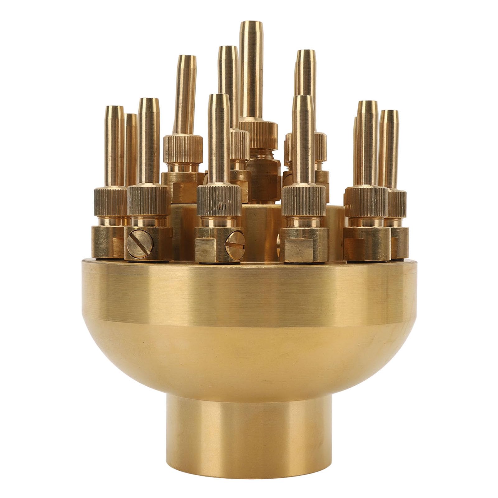 Fountain Nozzle Brass G2 Inch DN50 3 Tier Adjustable Column Water Fountain Nozzle Sprinkler Spray for Garden Pool Pond Landscaping