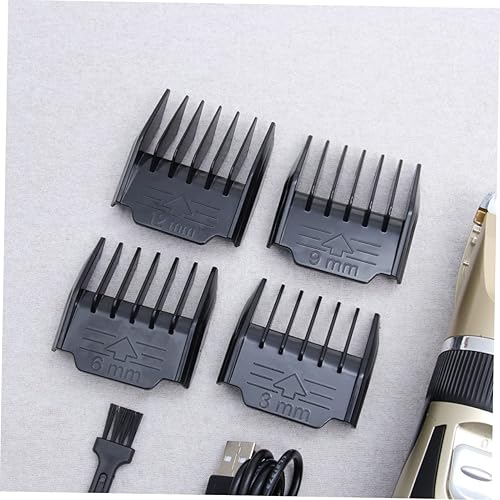 Miniatura 7 de minkissy 3pcs Dog Cat Brush Men's Shaver Nail Kit Shaving Kit Mustache Trimmer Beauty Pet Shaver Nail Clippers Kit Electric Shaver Maquina para