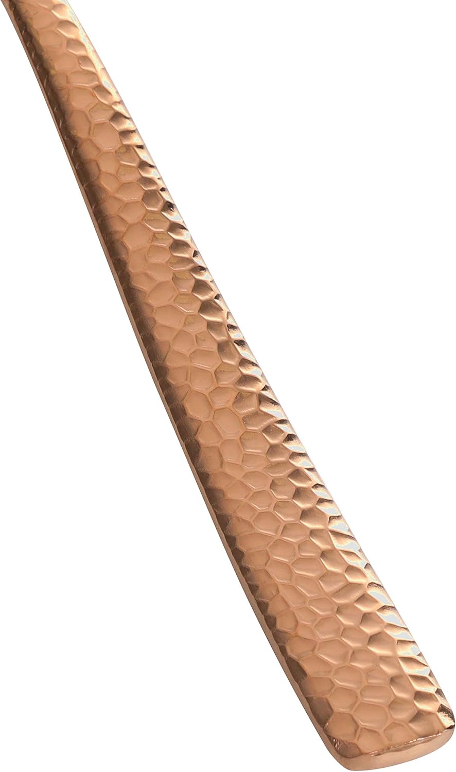 Gibson Elite Stonehenge 20-Piece Flatware Set, Service for 4 - Rose Gold w/Hammered Handle