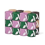 Amazon Aware 100% Bamboo 3-Ply Toilet Paper, Unscented, 24 Rolls, FSC Certified, 350 Sheets, 8400 Count, Pack of 24, Plastic-Free