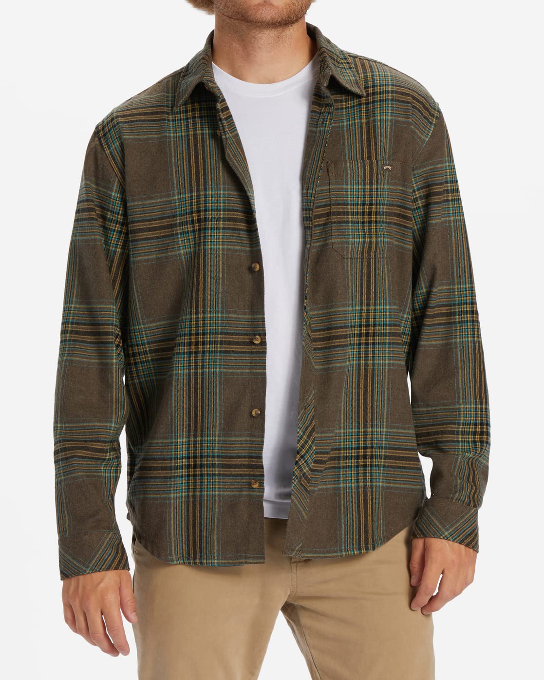 BILLABONG Coastline Flannel - Camisa de Manga Larga para Hombre