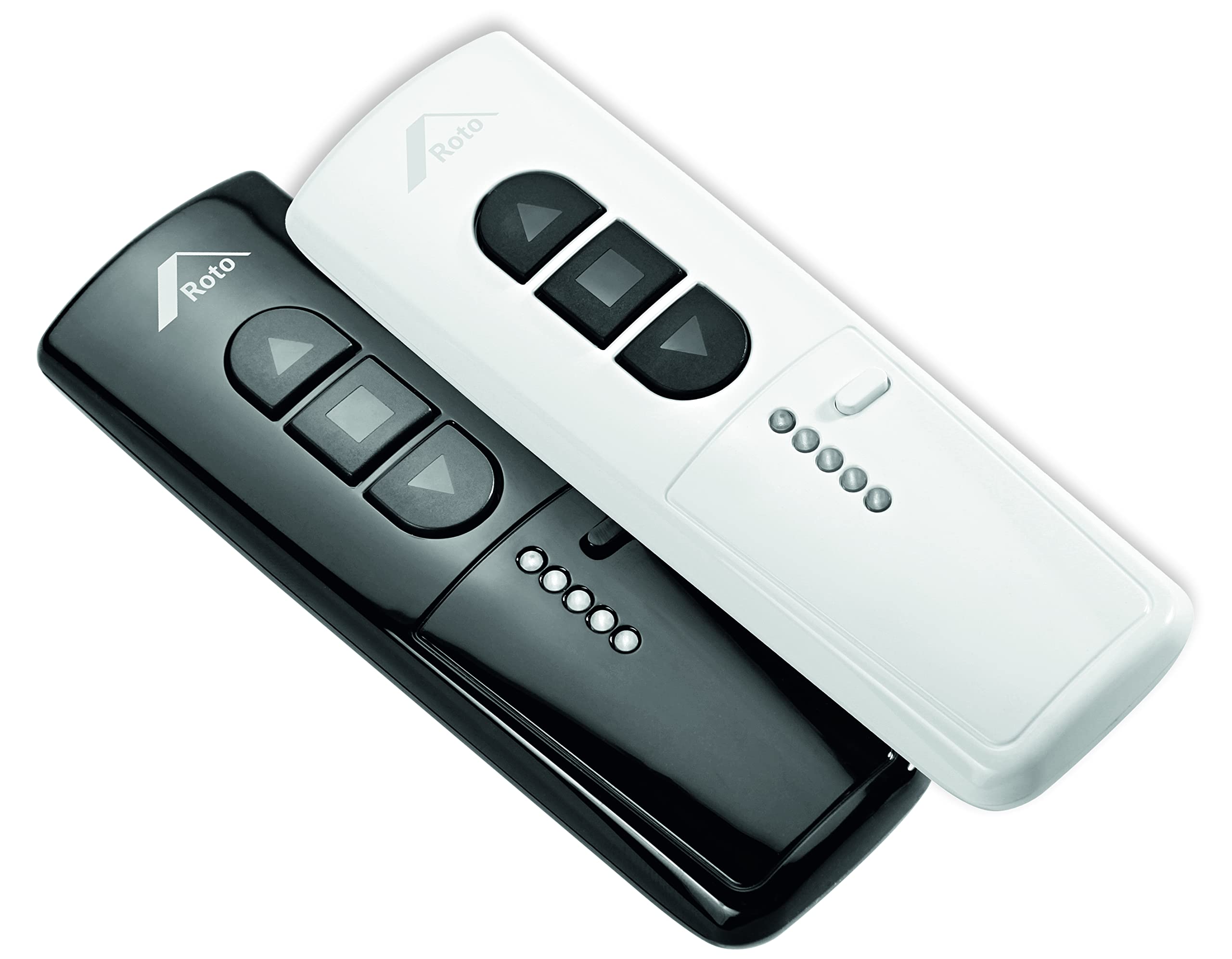 Originale Émetteur Radio Portable Roto Sonde Radio Portable 10 Canaux | Jusqu'à 10 récepteurs contrôlables Individuellement ou Ensemble | Portée Radio maximale jusqu'à 350 m | Pile Incluse | Noir