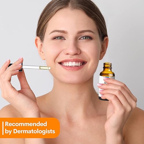 Miniatura 6 de Suero facial con vitamina C con ácido hialurónico, alfa arbutina y vitamina E, antienvejecimiento para manchas oscuras, arrugas y acné, ilumina el