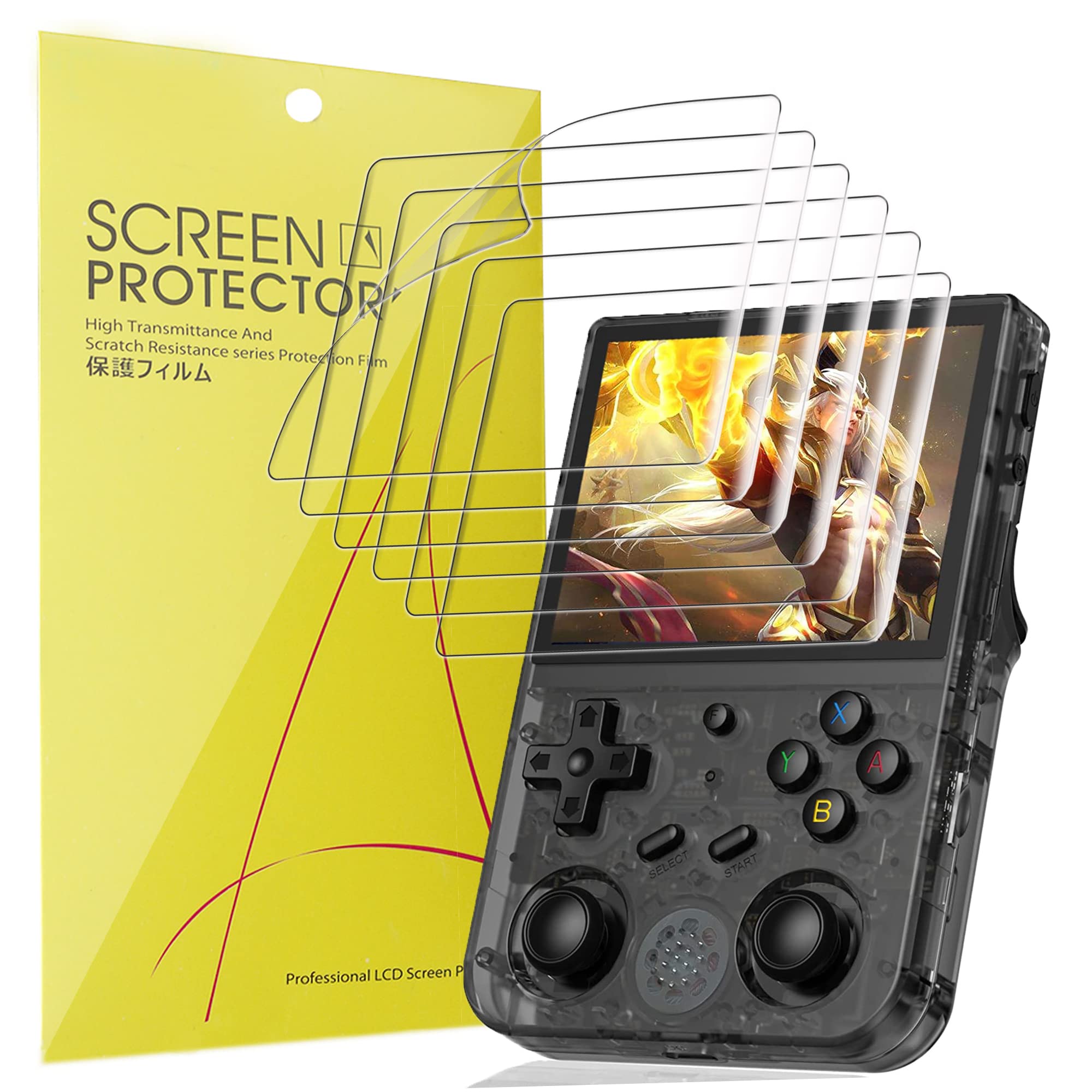 Amazon.com: Compatible for Anbernic RG353V Screen Protector, [6 