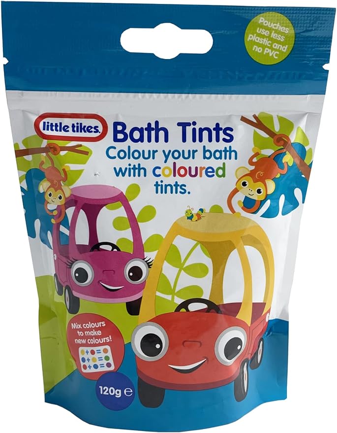 Little Tikes Bath Tints Colour Your Bath Water! 120g Amazon.co.uk