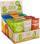 Jimmy Sevigny GoBeanz Crunchy Édamame, lot de variétés, 30 Sacs x 26 gr, 11gr Protéines par portion. Des collations saines à haute teneur en protéines pour adultes & Les enfants, faible calories, faible sucre, snacks savores.