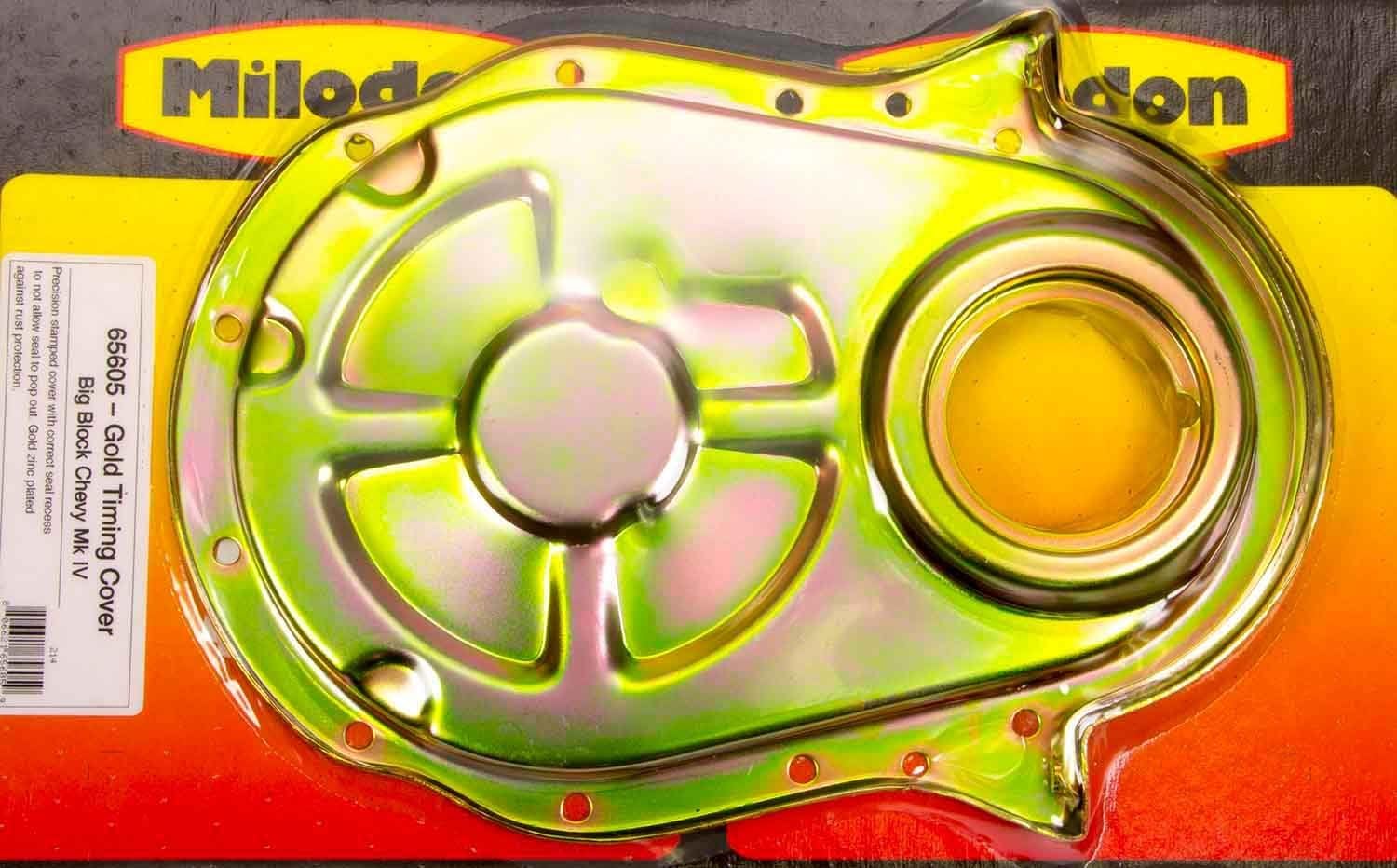 Milodon 65605 Gold Timing Cover for Big Block Chevy