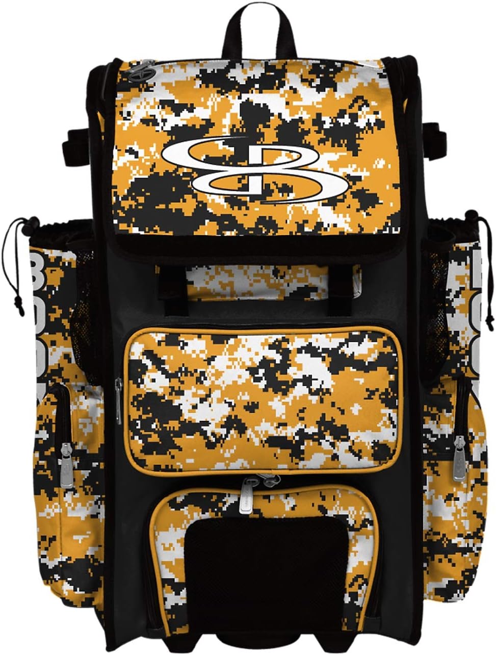 Superpack Hybrid Rolling Bat Bag Camo - Multiple Colors - Wheeled & Backpack Version
