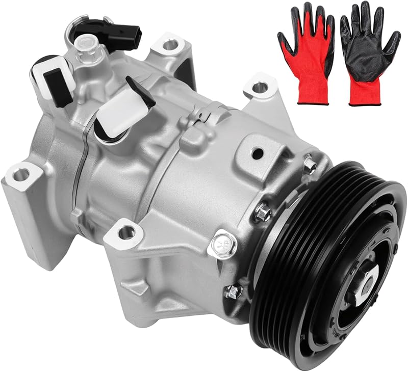 Compressor do ar-condicionado YOMALL 29194C com embreagem para Hyundai Sonata 2015 a 2017 2.0L 2.4L – 1 unidade
