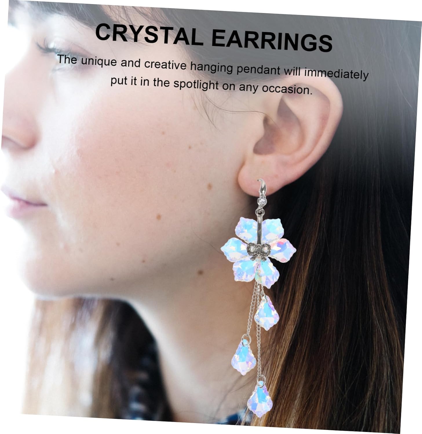 BESPORTBLE 5pcs Maple Leaf Crystal Pendant Chic Garden Hanging Decor Glass for Delicate Ornament for Home and Car Unique for