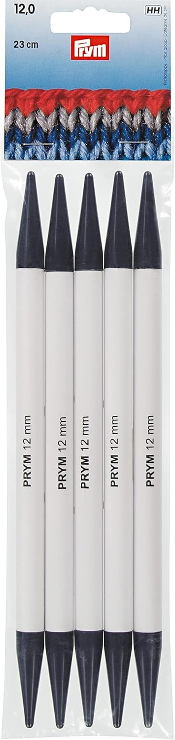 Prym 9" Double Point Plastic Knitting Needles