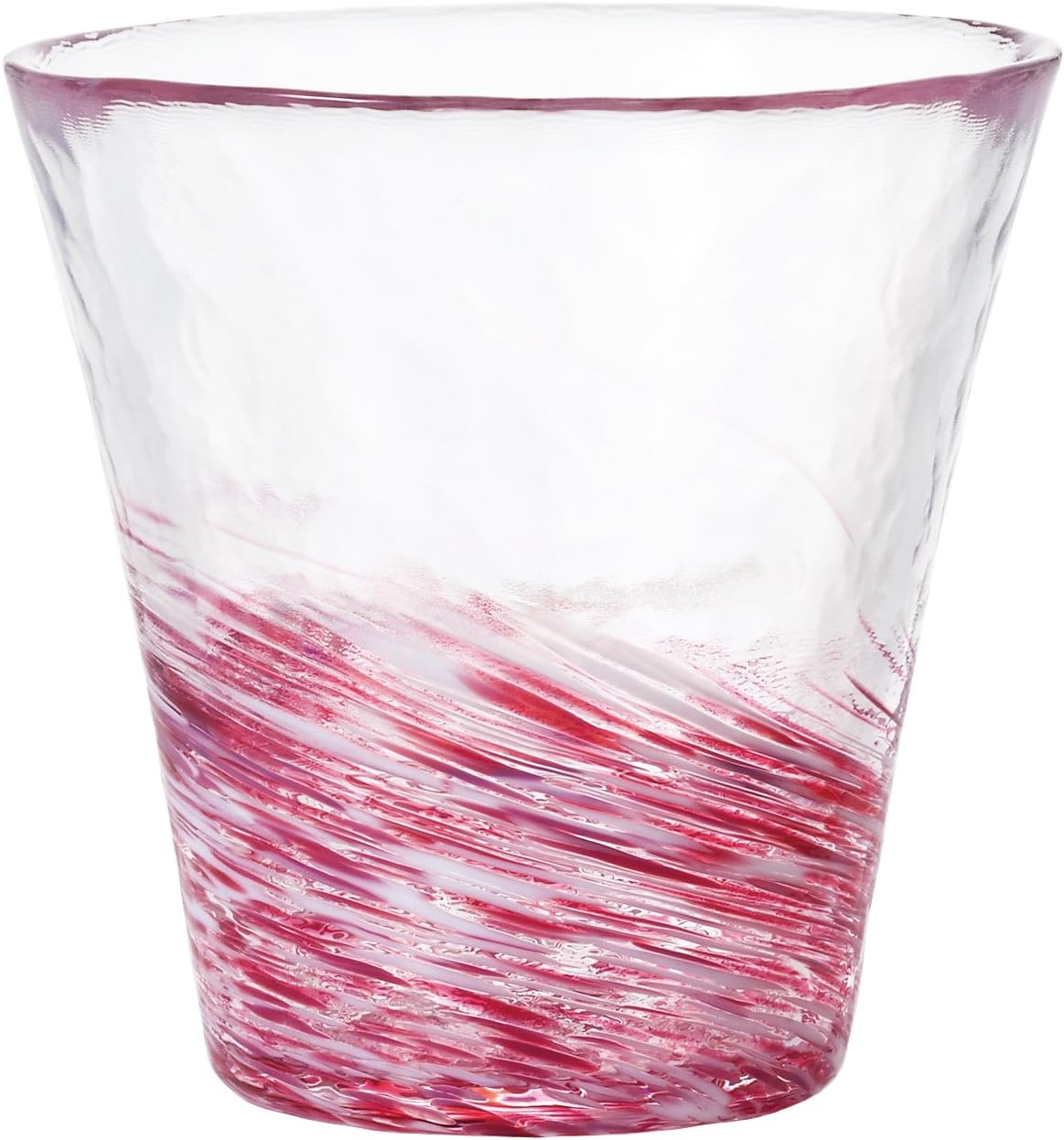 Aderia F-71445 Tsugaru Vidro Free Cup, Pink, 9.2 fl oz (260 ml), 12 Colors, Cherry Blossom, 1 Box, Made in Japan