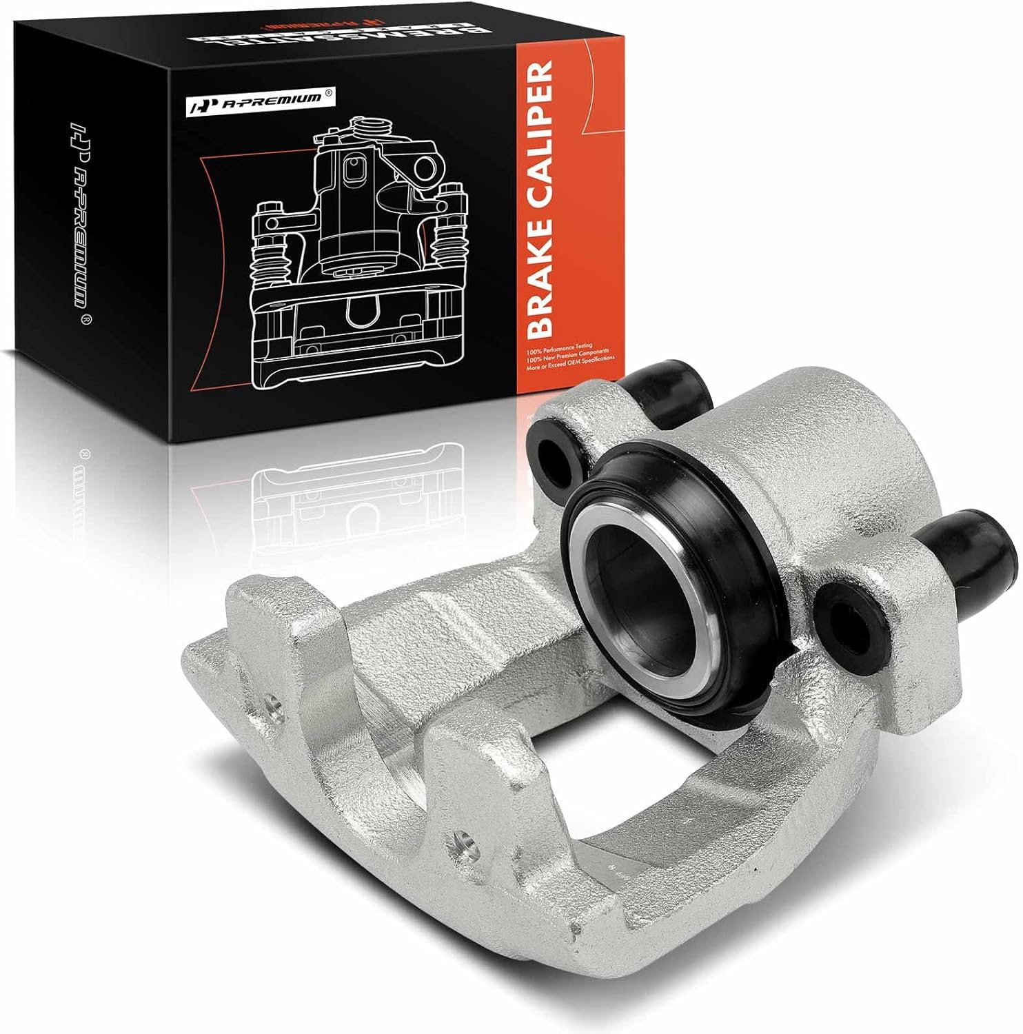 A-Premium Disc Brake Caliper Assembly Without Bracket Compatible with Select Mini Models - Cooper 2002 2003 2004 2005 2006 2007 2008 Hatchback/Convertible - Front Left Driver Side