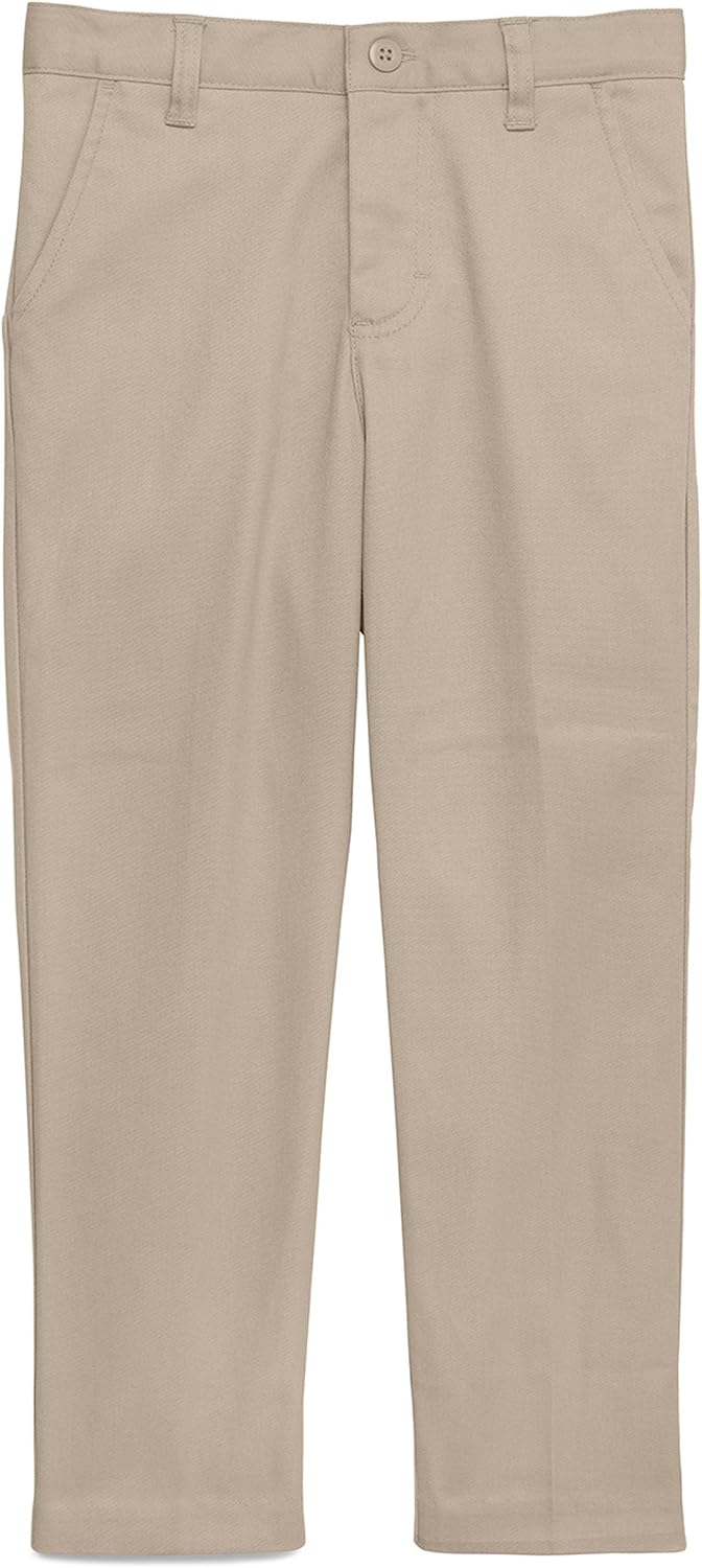 Classroom School Uniforms Junior Girls Flat Front Pants with 3 Pockets