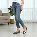 ADISA WEAR Women's Comfortable Metallic Slip-On Ballet Flats - Soft Bellies Shoes for Girls & Ladies - Casual Flat Footwear gallery image