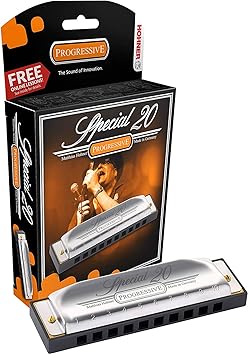 Hohner 560PBX-E Special 20 Progressive Harmonica, E
