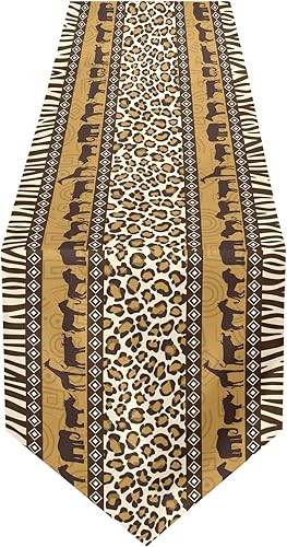 Miniatura 6 de ALAZA Camino de mesa de Navidad de invierno de doble cara con copos de nieve plateados de 18 x 72 pulgadas de largo, camino de mesa para boda,