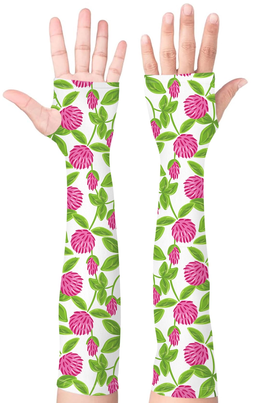 Gardening Sleeves for Women UV Sun Protection with Thumb Hole Anti-Scratch