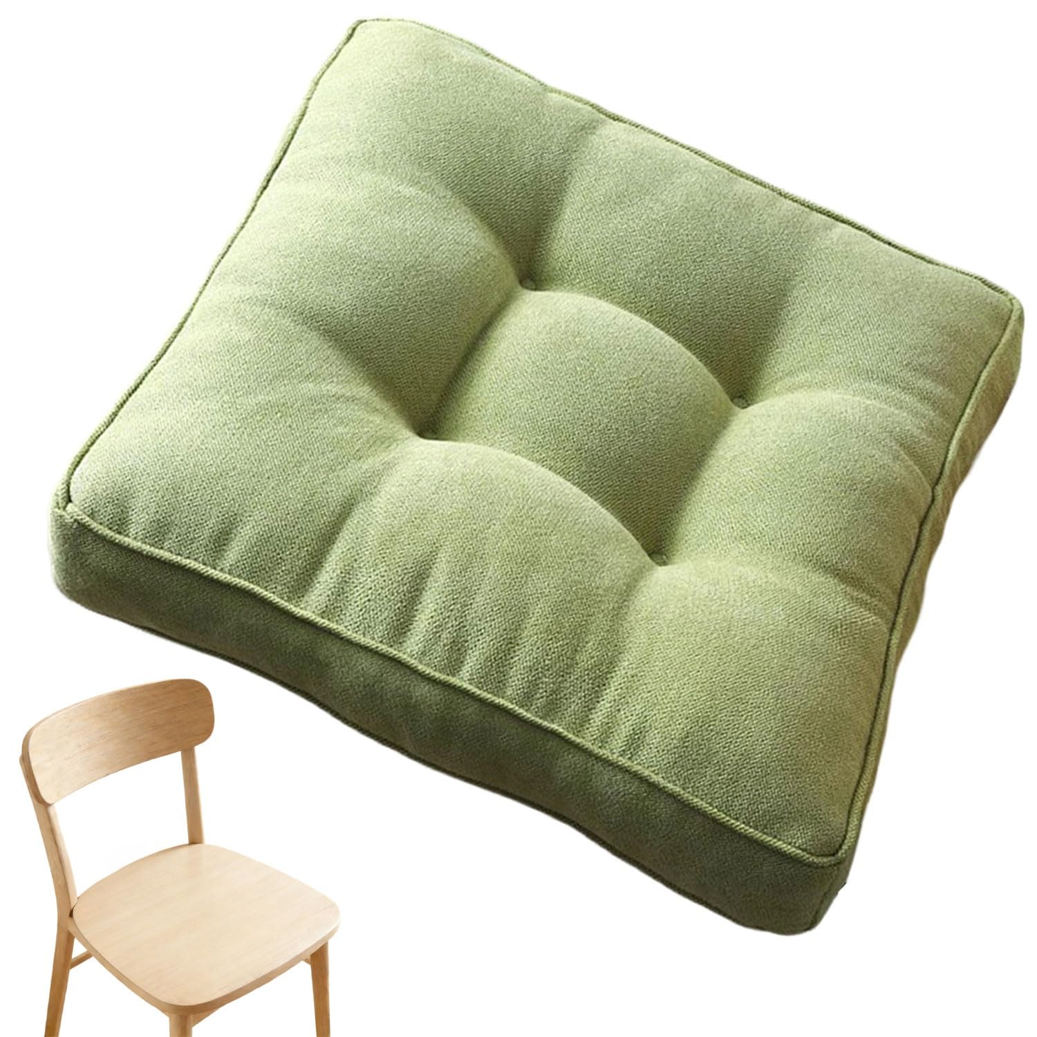 Seat Cushion for Office Chair - Chair Cushions for Dining Chairs With Ties