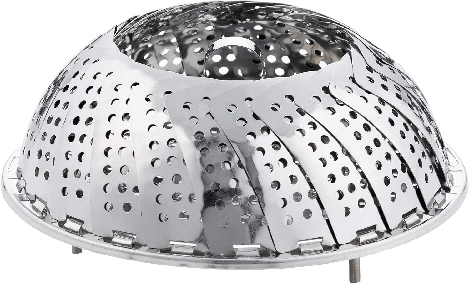 Yoshikawa YJ2793 Steamer for Pots, 7.1 - 11.0 inches (18 - 28 cm), Compatible with Pots, Made in Japan, Stainless Steel, Steamed Cooking, Cooking Iroha