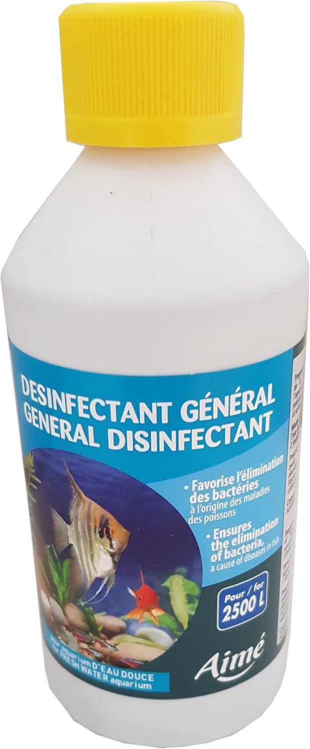 Aime General Disinfectant for Aquariums 250 ml Amazon.co.uk Pet Supplies