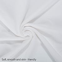 Vista 106 de NTBAY 1 paquete de funda de almohada corporal de terciopelo con cremallera, súper suave y acogedora, de franela mullida de lujo de 20 x 54 pulgadas