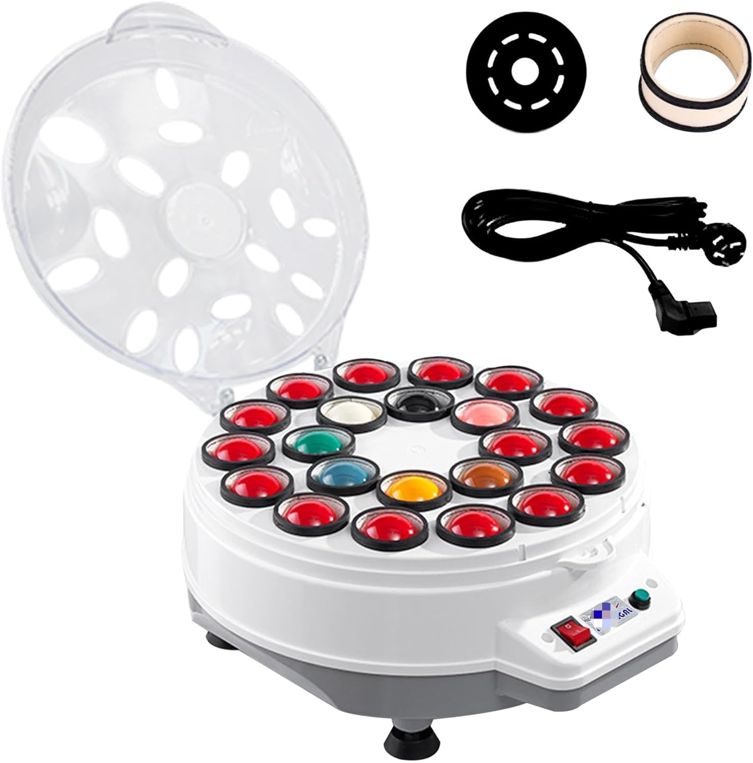 22-Ball Automatic Pool Ball Cleaner & Polisher Machine - Electronic Billiard & Snooker Ball Cleaner (Holds Full 22-Ball Set) for Ultimate Shine & Maintenance