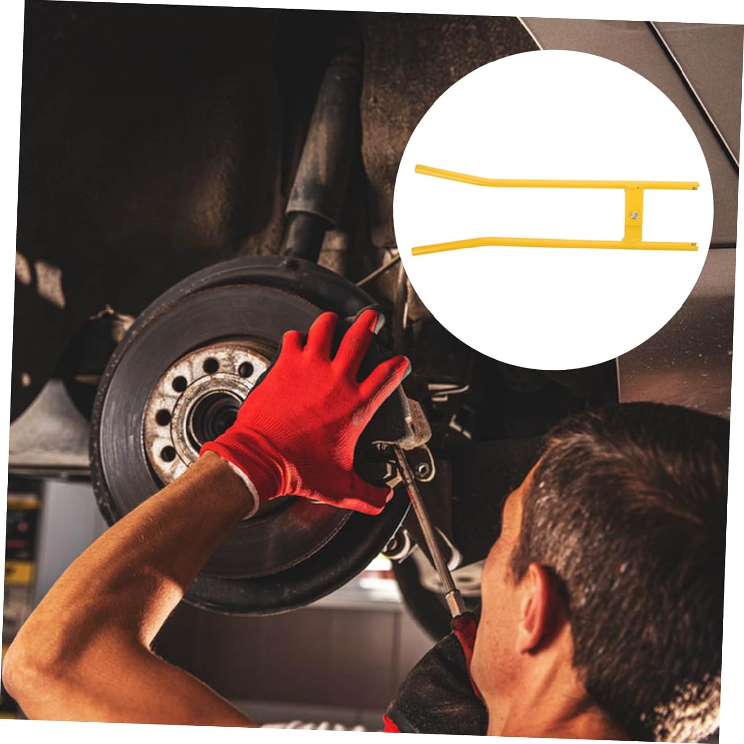 Adjustable Truck Brake Spring Tool Kit Heavy-Duty Brake Shoe Spring Installer for Mechanics Anchor Pin Tool